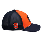 Orange and navy two tone rope hat from Black Clover featuring Syracuse University Logo