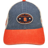 Orange, blue, and white two tone vintage style hat from Black Clover featuring Syracuse Orange logo