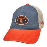 Orange, blue, and white two tone vintage style hat from Black Clover featuring Syracuse Orange logo