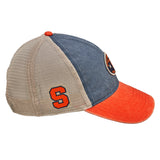 Orange, blue, and white two tone vintage style hat from Black Clover featuring Syracuse Orange logo