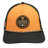 Red and Black two tone rope hat from Black Clover featuring Tennessee Vols logo