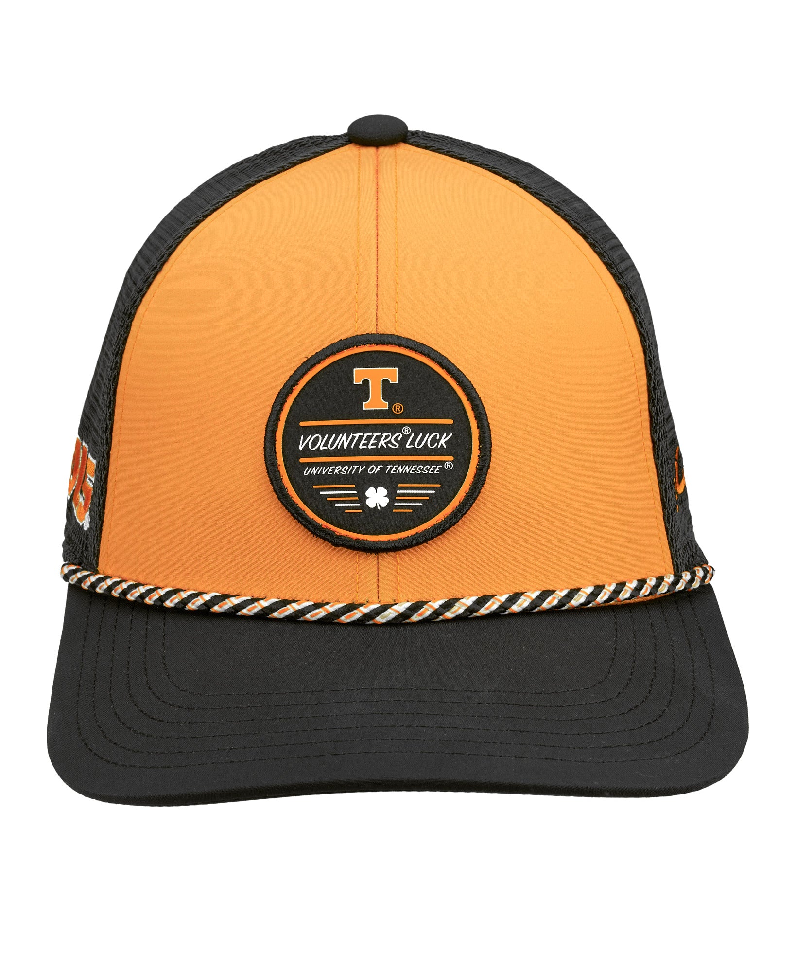 Red and Black two tone rope hat from Black Clover featuring Tennessee Vols logo