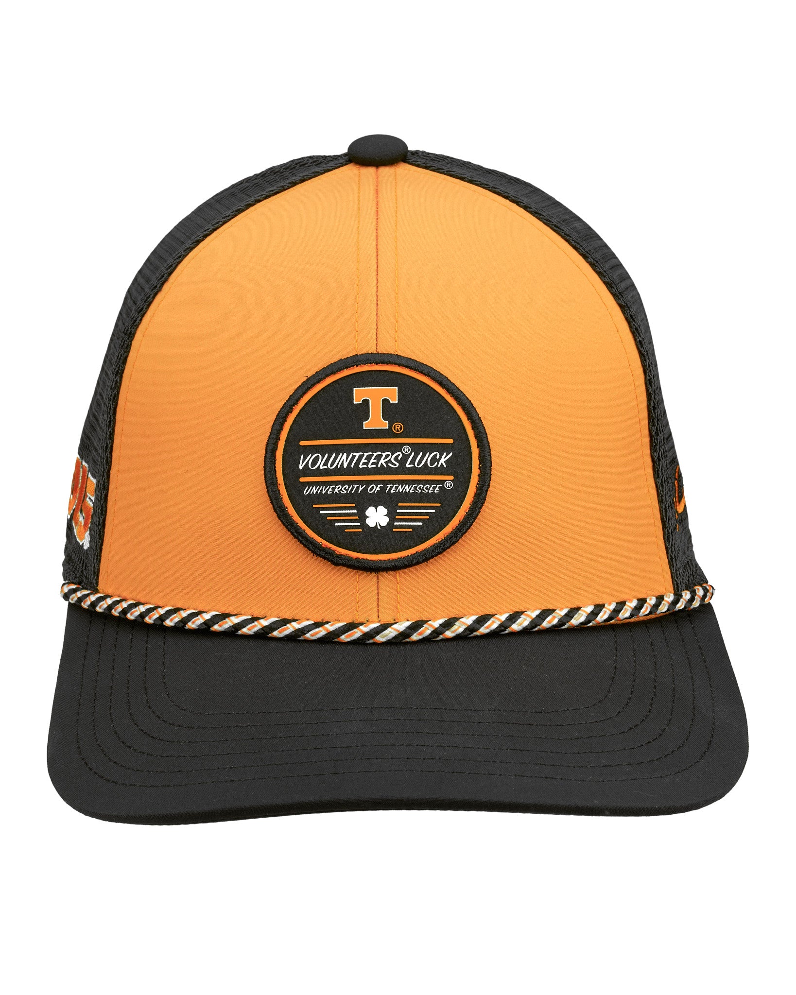 Red and Black two tone rope hat from Black Clover featuring Tennessee Vols logo