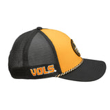 Red and Black two tone rope hat from Black Clover featuring Tennessee Vols logo