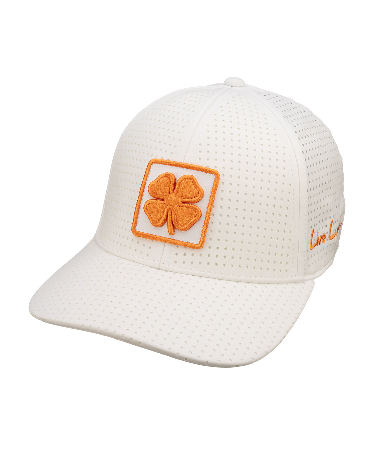 White perforated hat from Black Clover featuring Tennessee Vols logo