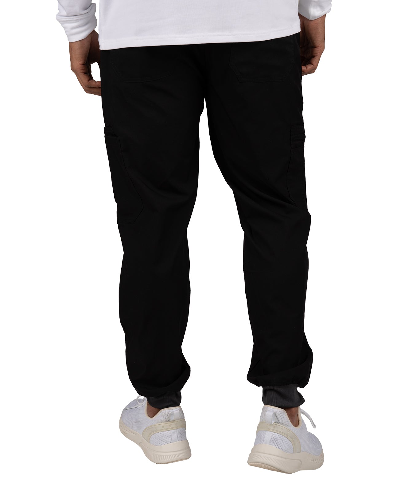 Men's Twill Stretch Black Loungewear Jogger | Black Clover Apparel