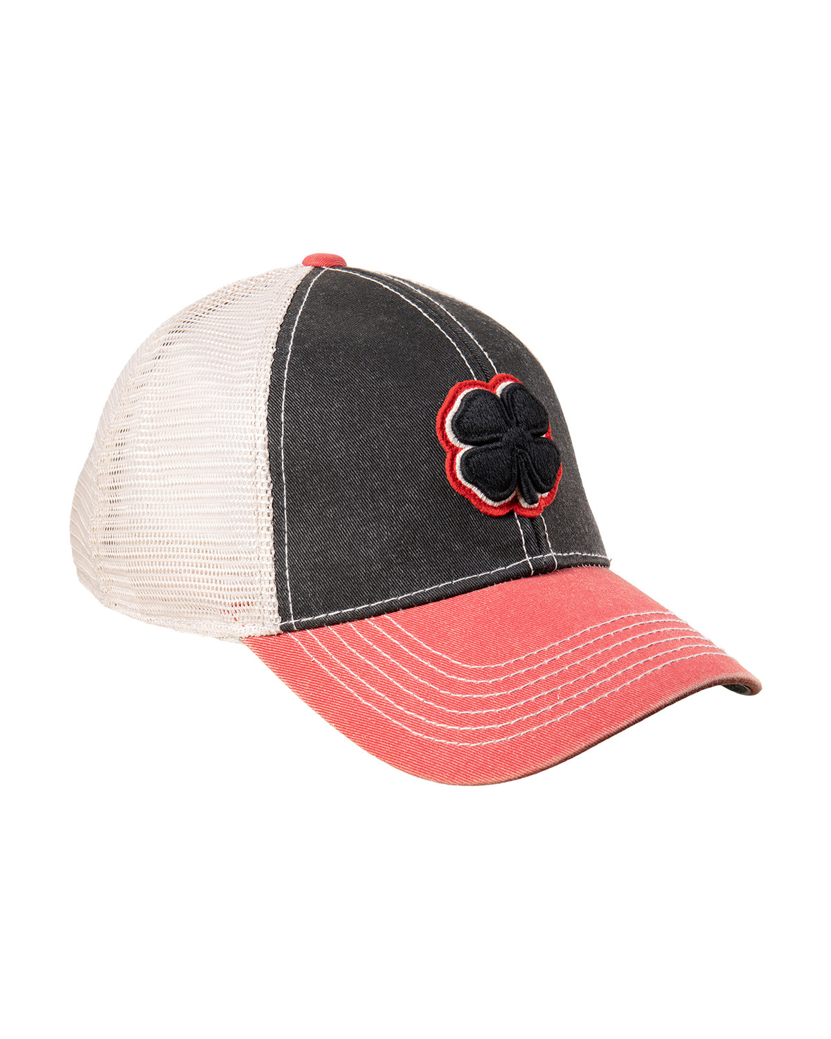 Black Clover Two Tone Vintage 29 Coral Snapback Hat/Cap Texas Two Tone Vintage – Black Clover main image 2