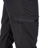 Fashionable grey loungewear jogger with adjustable drawstring waist and wrinkle-free and anti-microbial features