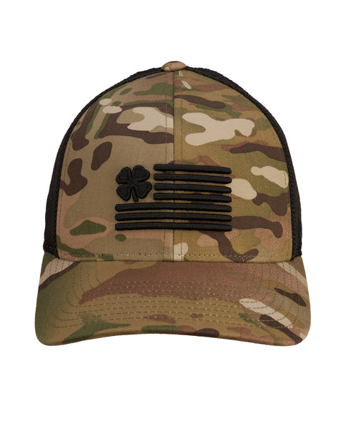 (取寄) ブラッククローバー クローバー ネーション 25 アジャスタブル ハット Black Clover Clover Nation 25 Adjustable Hat Camo/Black Hat/Black Clover Nation Flag 2025_CloverNation25_01_1_grand