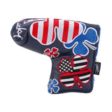 Live Lucky "Flag Day" Navy Blade Putter Cover