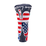 Live Lucky "Flag Day" Navy Blade Putter Cover