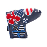 Live Lucky "Flag Day" Navy Blade Putter Cover