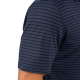Palmer Polo - Men's Navy Striped Polo