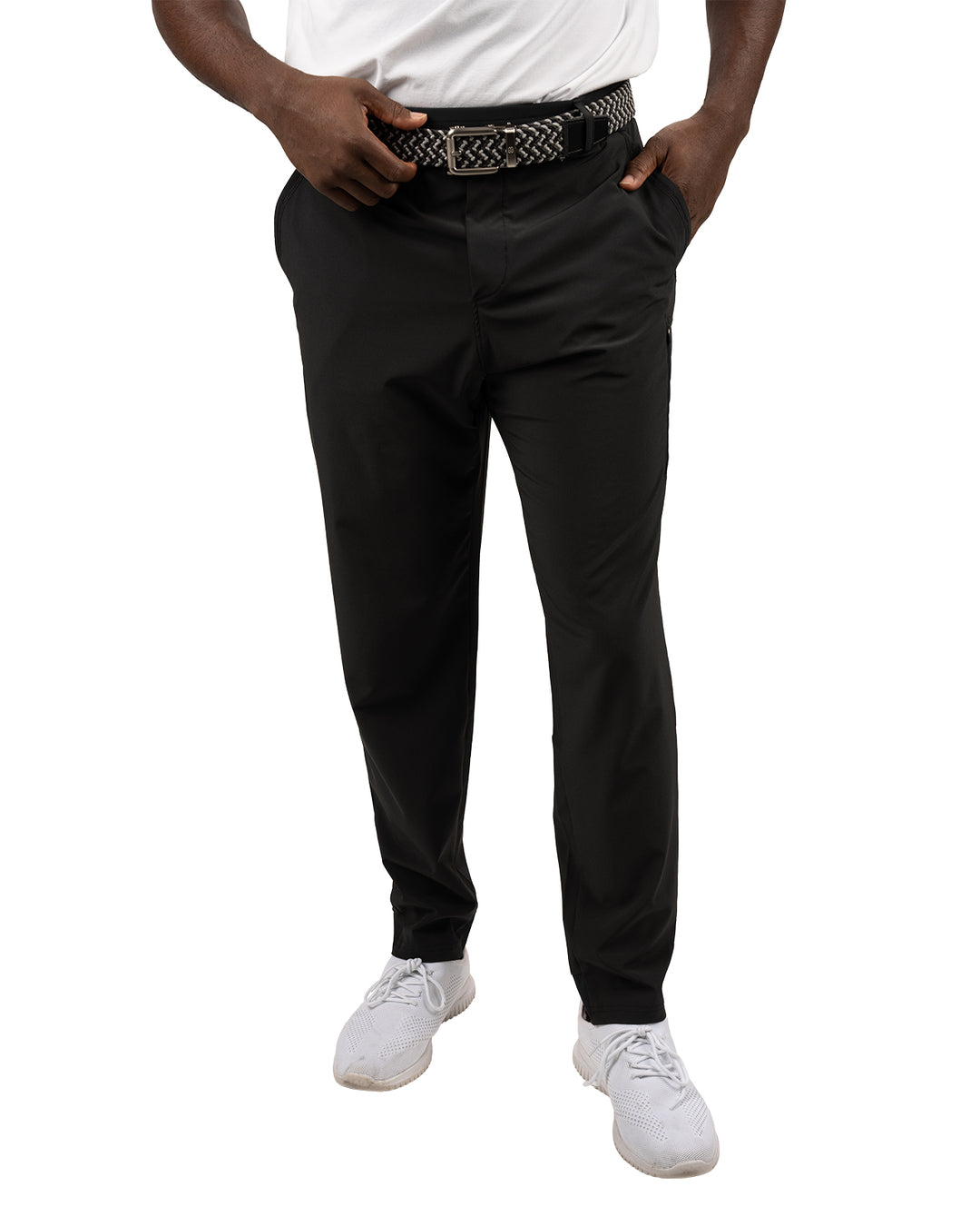 Elevated Black Athletic Joggers with Belt Loops | Black Clover Apparel Elevated Black Athletic Joggers with Belt Loops | Black Clover Apparel