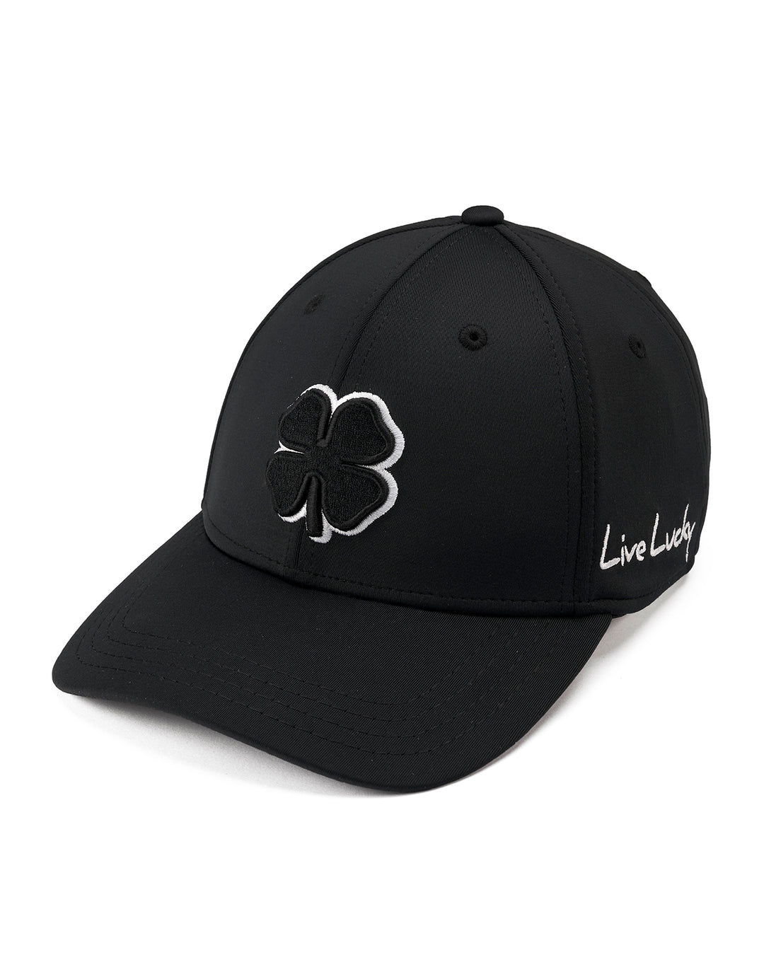 Black Clover Est. 2008 Live Lucky Snapback Trucker Hat Blue OSFA Black Clover Est. 2008 Live Lucky Snapback Trucker Hat Blue OSFA