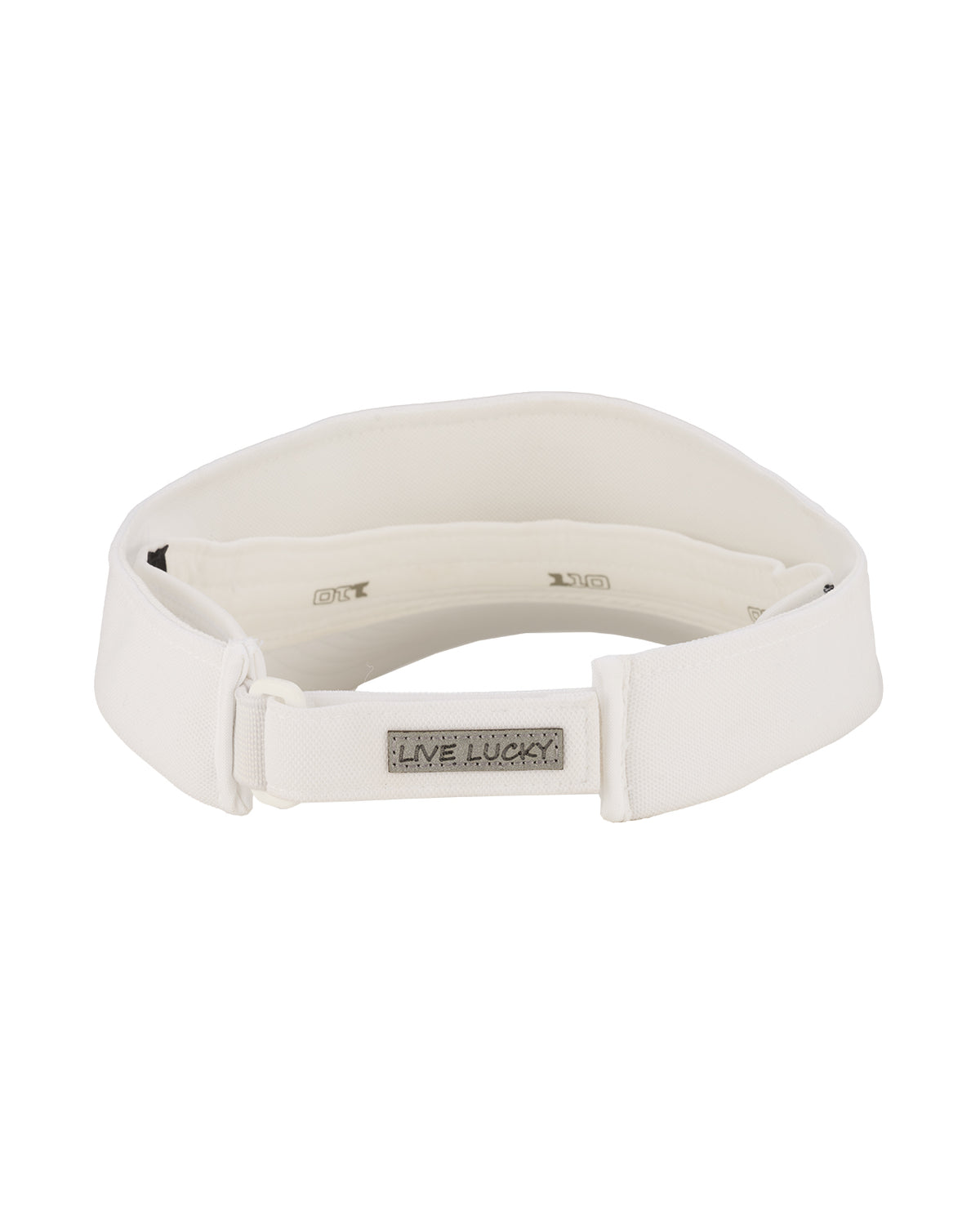 Las Vegas Sin City Unisex White Visor Adjustable OSFM MG Flame Visors-White Red at Amazon Women main image 3
