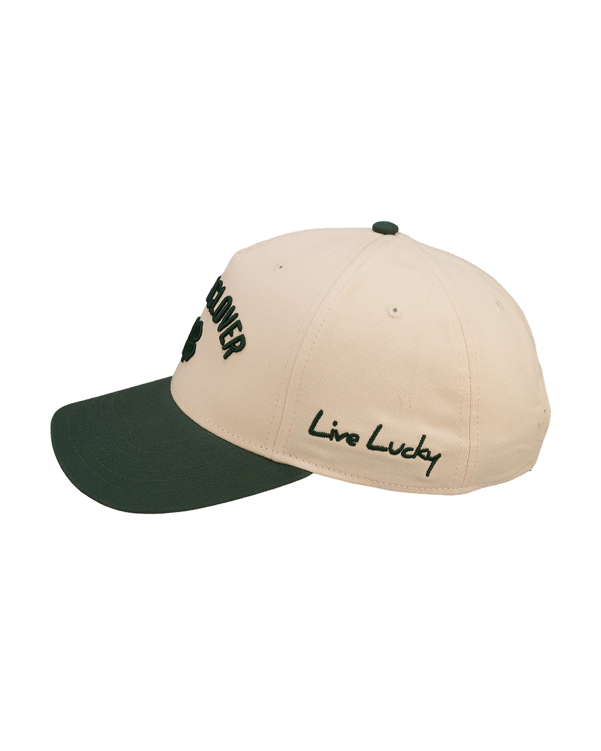 ? JAM Designs One-of-a-Kind Embellished Olive Green Botanical Baseball Cap JAM-1 Original Classic Baseball Cap Custom Letter K Design  main image 3