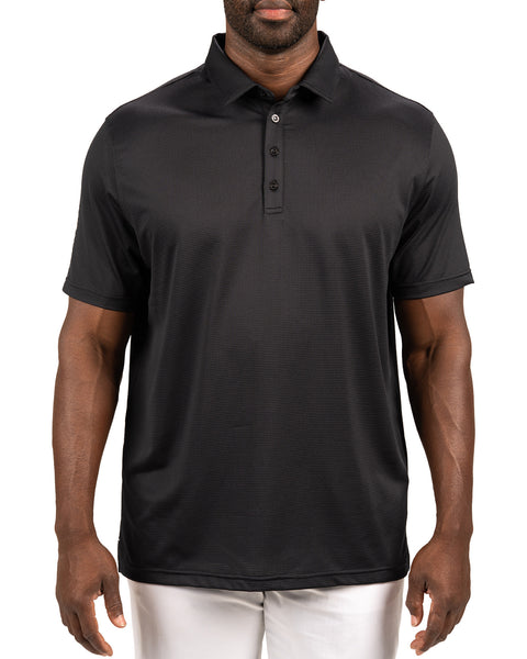 Men's Sustainable Black Polo for Golf & Business | Black Clover