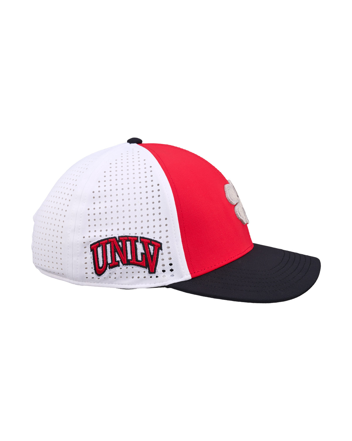 Red UNLV Rebels Performance Hat with Grey Clover – Black Clover