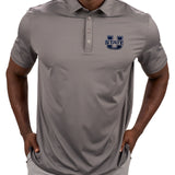 Crockett Polo - Utah State University Charcoal Polo