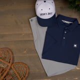 Men’s Performance Polo & Shorts Bundle with Vintage Golf Hat - Day #6 - 12 Days of Luckmas