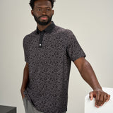 All Luck Polo - Men's Horseshoe Patterned Polo