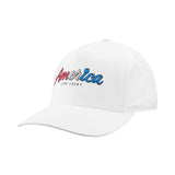 America Gradient - White USA Hat