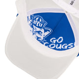 BYU Whiteout - White BYU Snapback