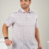 Beach Breeze Polo - Tropical Patterned Polo