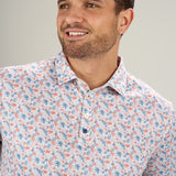 Beach Breeze Polo - Tropical Patterned Polo