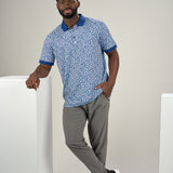 Blooming Fields Polo - Men's Floral Patterned Polo