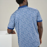 Blooming Fields Polo - Men's Floral Patterned Polo