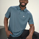 Brooks Polo - Men's Dark Grey Solid Polo