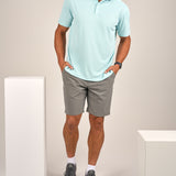 Brooks Polo - Men's Mint Green Solid Polo