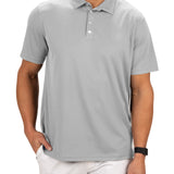 Brooks Polo - Men's Grey Solid Polo
