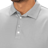 Brooks Polo - Men's Grey Solid Polo