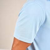 Brooks Polo - Men's Blue Solid Polo