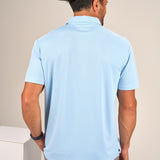 Brooks Polo - Men's Blue Solid Polo