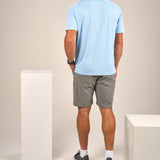 Brooks Polo - Men's Blue Solid Polo