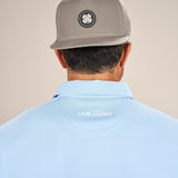 Brooks Polo - Men's Blue Solid Polo