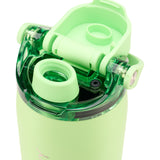 "Live Lucky" Green Wellness Water Bottle - Kiwi
