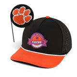 Clemson University Blitz - Black and Orange CU Hat