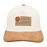 Clover Nation Cord 1 - Brown Corduroy Hat