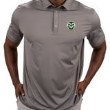 Crockett Polo - Colorado State University Charcoal Polo
