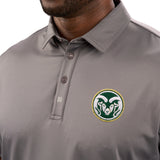 Crockett Polo - Colorado State University Charcoal Polo