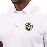 Crockett Polo - Colorado State University White Polo