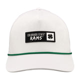 Colorado State Whiteout - Green and White CSU Hat
