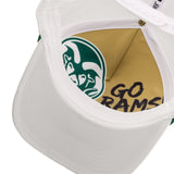 Colorado State Whiteout - Green and White CSU Hat