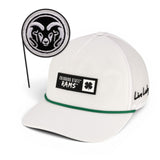 Colorado State Whiteout - Green and White CSU Hat