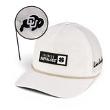 University of Colorado Whiteout - White CU Snapback
